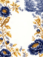 Asher Yatzar — Blue Florals